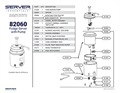 Topping Warmer w/ Pump FSP 82060 | Parts List